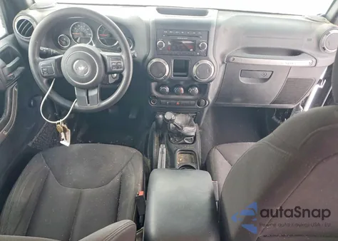 2015 Jeep Wrangler Sport из США, поврежденный, VIN 1C4AJWAG8FL655689